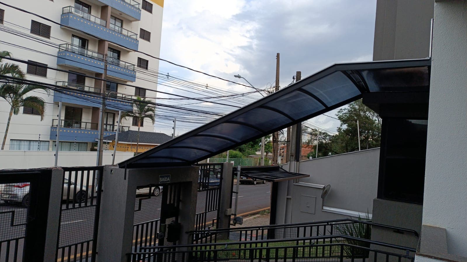 Toldo de Policarbonato